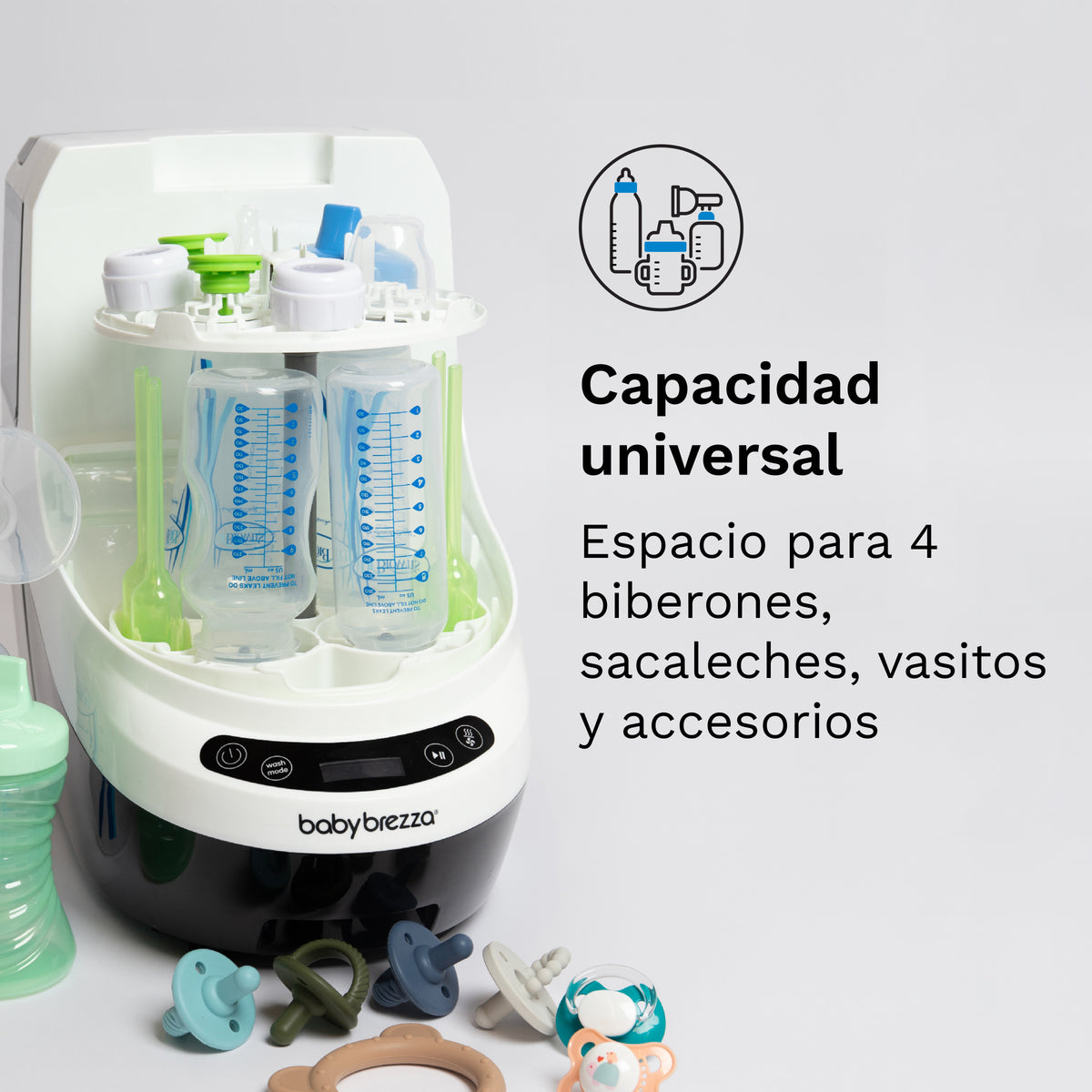 Bottle Washer Pro (lava, esteriliza e seca automaticamente)