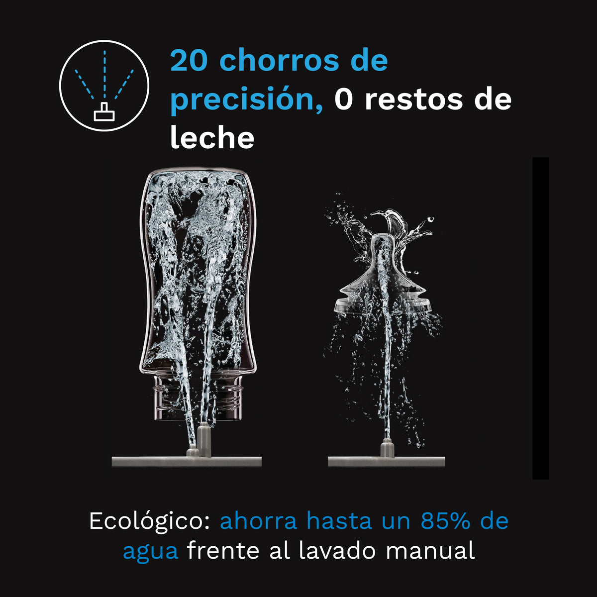 Bottle Washer Pro (lava, esteriliza e seca automaticamente)