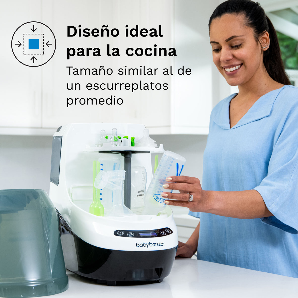 Bottle Washer Pro (lava, esteriliza e seca automaticamente)