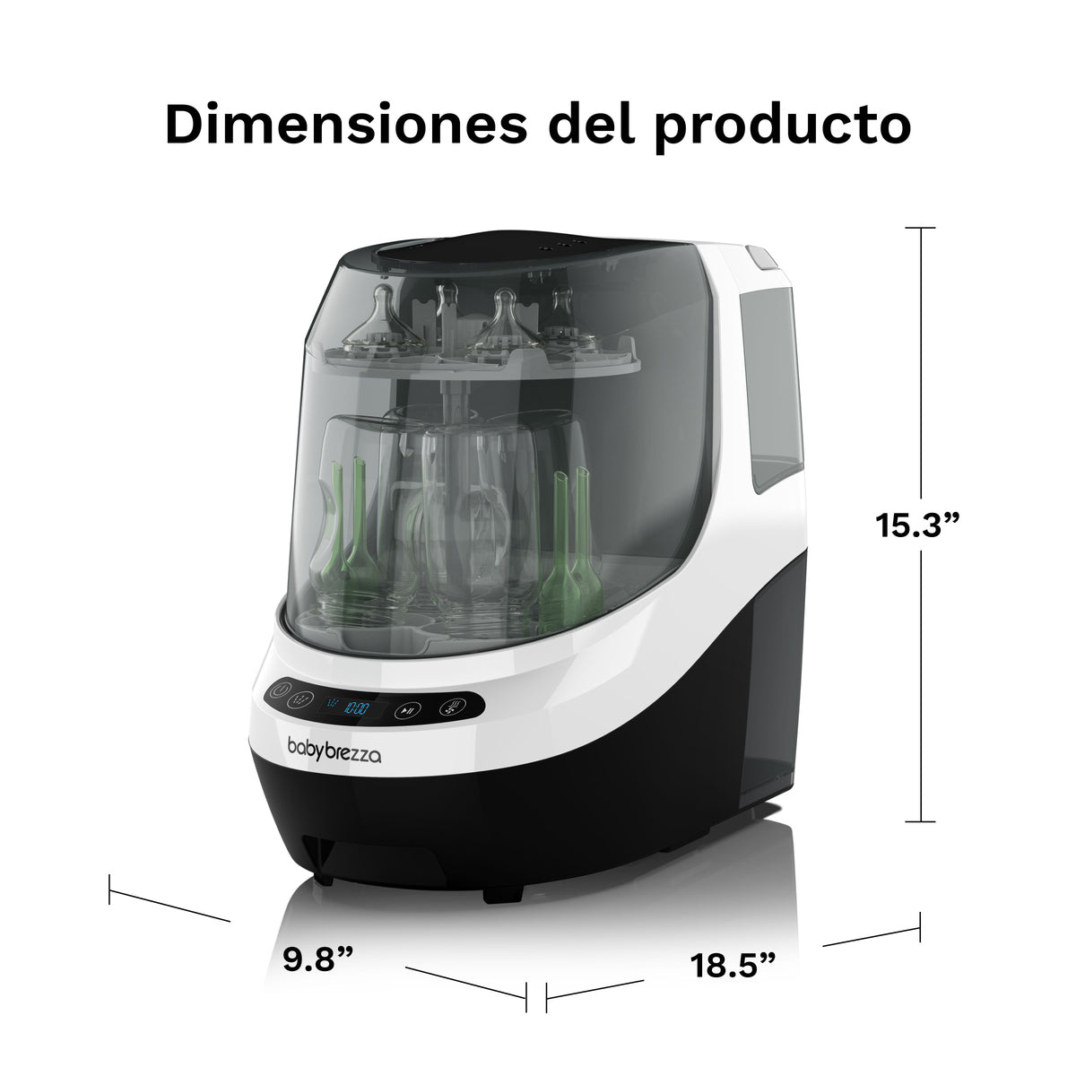 Bottle Washer Pro (lava, esteriliza e seca automaticamente)