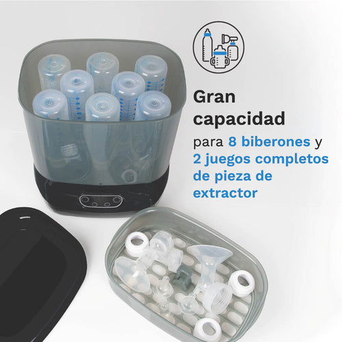 Baby Bottle Sterilizer and Dryer Advanced Color Negro - Esterilizador y secador de biberones en un sólo paso - product thumbnail