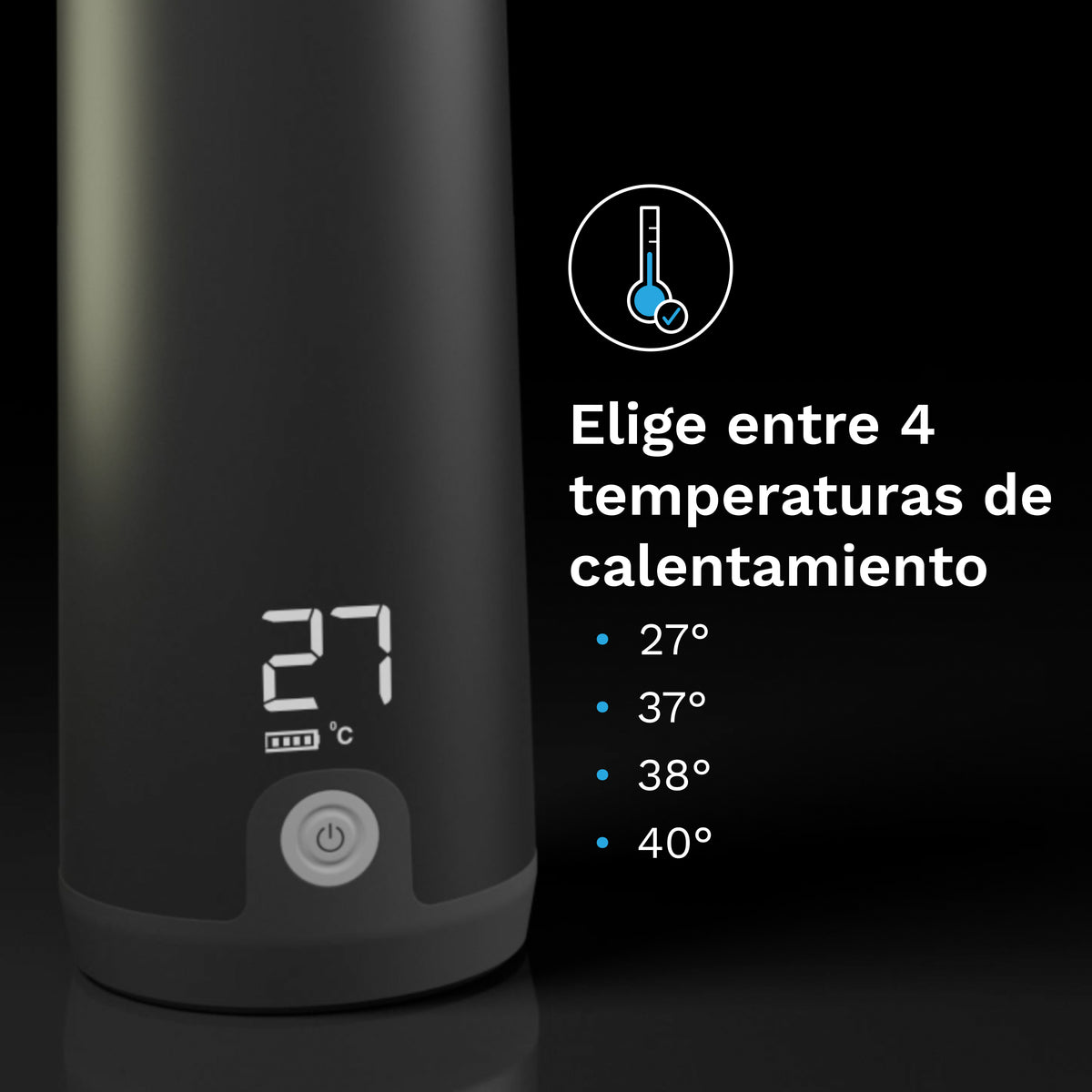 Aquecedor de biberões portátil super rápido