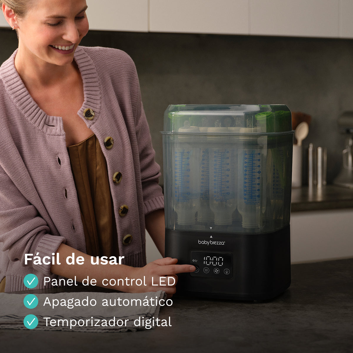 SuperQuick – Esterilizador y Secador de Biberones en 10 Minutos
