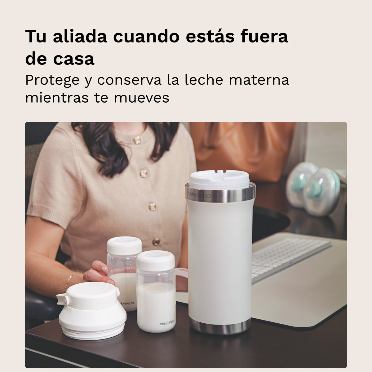 All-day Breastmilk Portable Cooler  (Termo portátil para leche materna)