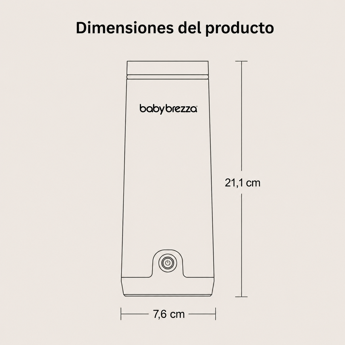 Calienta Biberones Portátil Superfast
