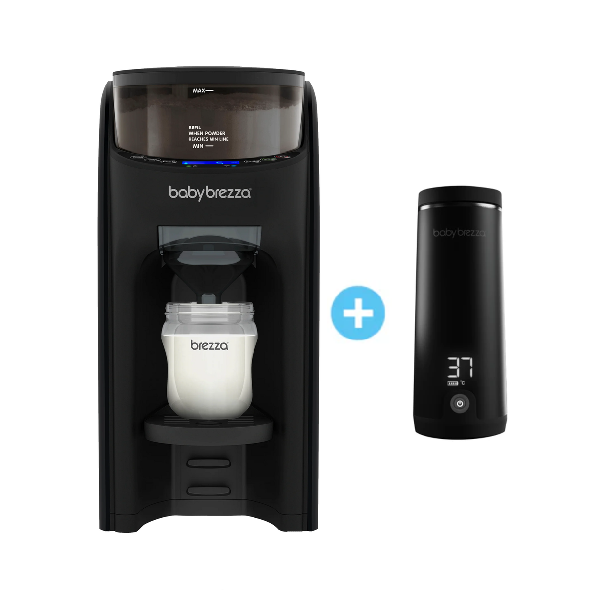 Set Formula Pro Advanced Black + Superfast Portable Bottle Warmer