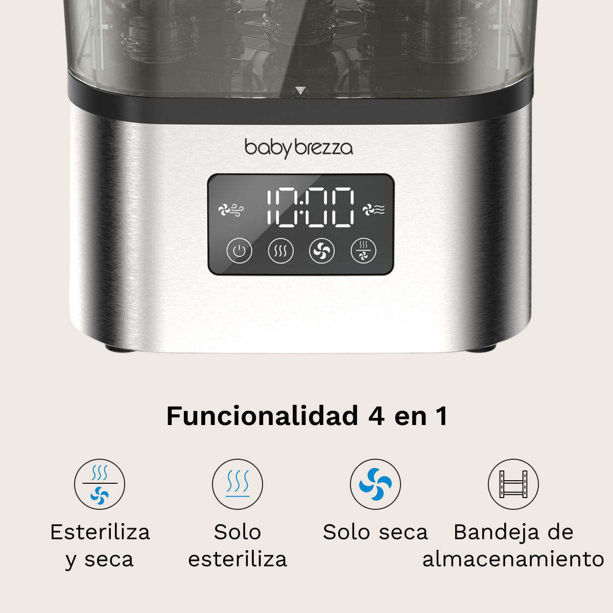 SuperQuick – Esterilizador y Secador de Biberones en 10 Minutos