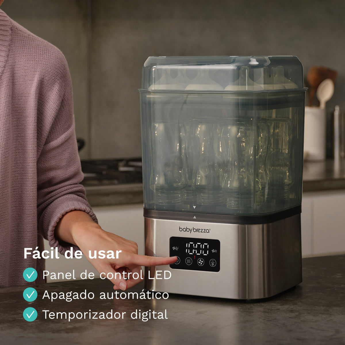 SuperQuick – Esterilizador y Secador de Biberones en 10 Minutos
