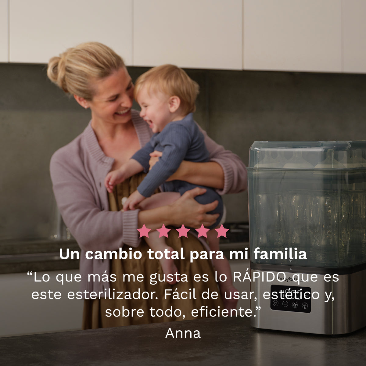 SuperQuick – Esterilizador y Secador de Biberones en 10 Minutos